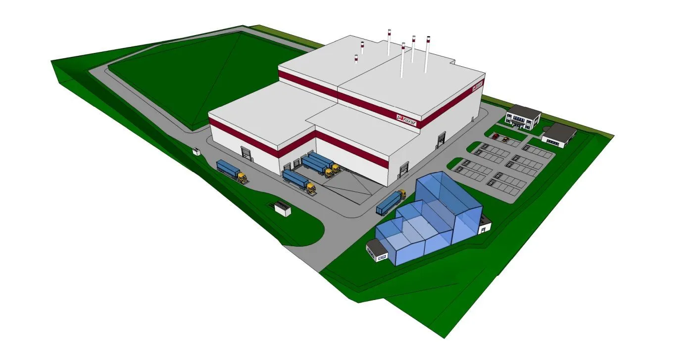 Fabrikplanung-Blaehglasgranulat-Poraver-Ausbau