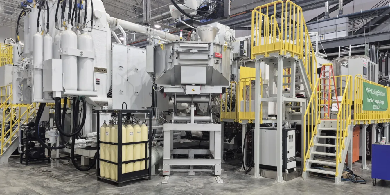 Giessereiplanung-Megacasting