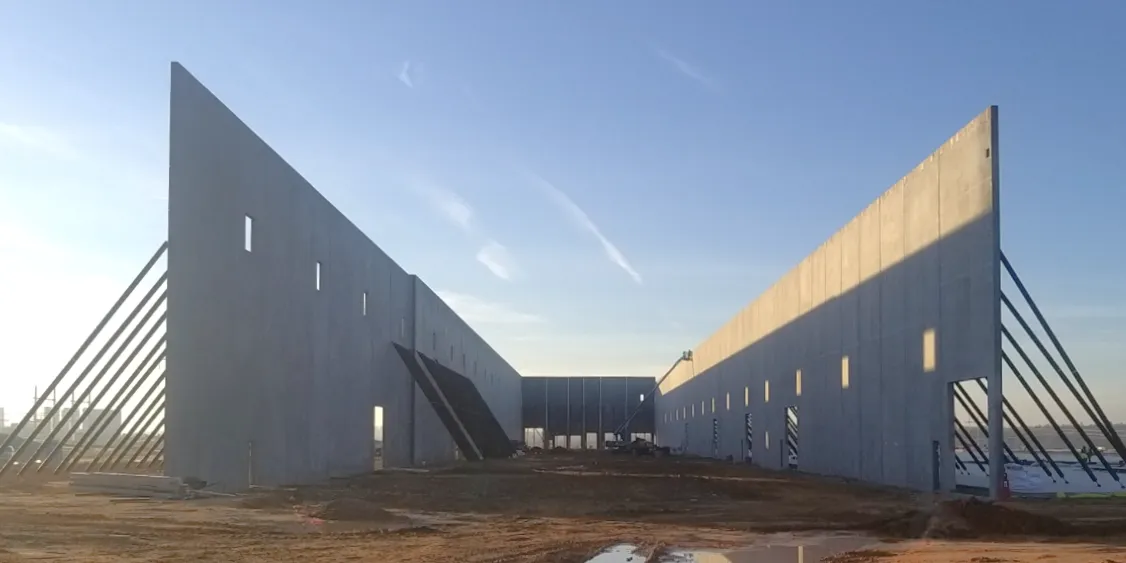 Bauweise tilt-up-walls